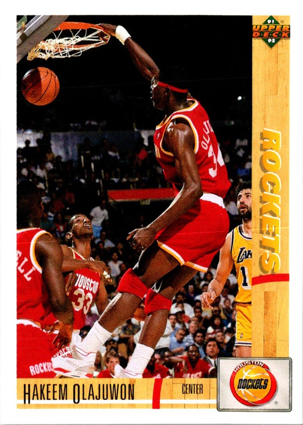 1991 Upper Deck International Italian Hakeem Olajuwon #55