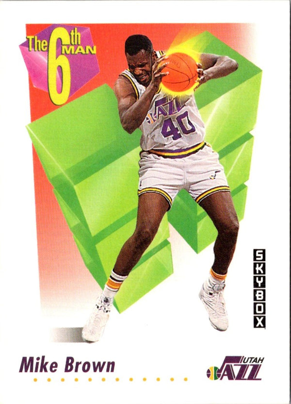 1991 SkyBox Mike Brown #457