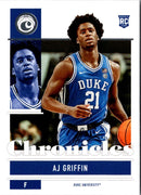 2022 Panini Crown Royale Rookie Royalty Asia Red AJ Griffin