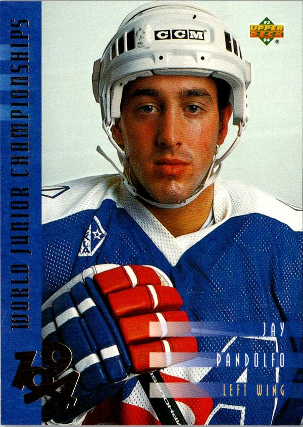 1993 Upper Deck Jay Pandolfo #556 Rookie