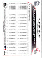 2022 Topps Yadier Molina #205
