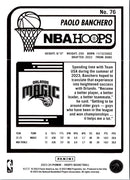 2023 Hoops Blue Paolo Banchero