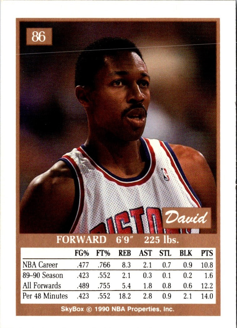 1990 SkyBox David Greenwood