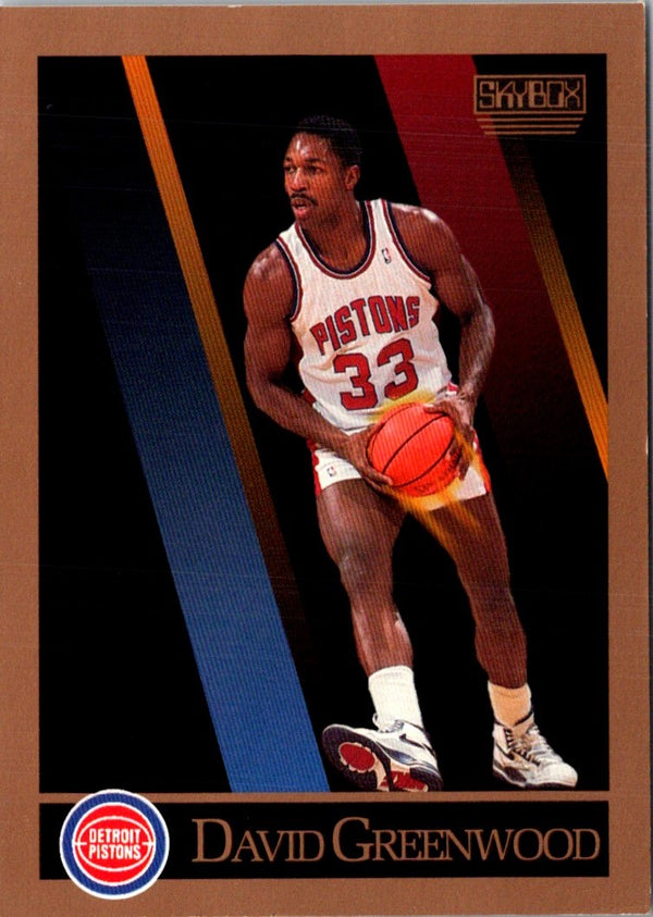 1990 SkyBox David Greenwood #86