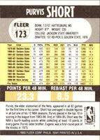 1990 Fleer Purvis Short #123