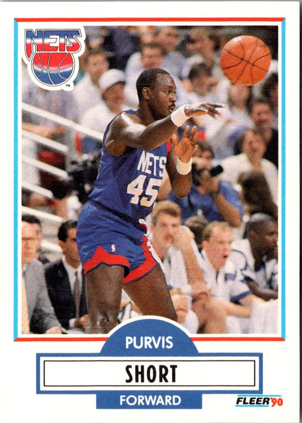 1990 Fleer Purvis Short #123