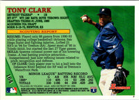 1997 Bowman Chrome Tony Clark #6