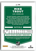 2019 Donruss Red Mike Trout #170