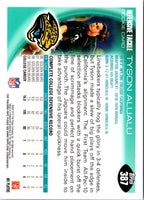 2010 Topps Tyson Alualu #387 Rookie