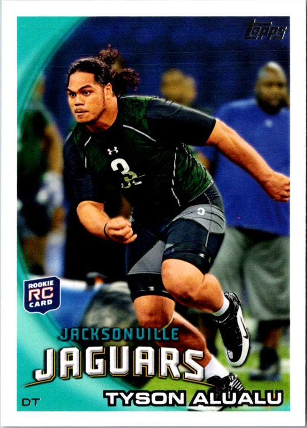 2010 Topps Tyson Alualu #387 Rookie