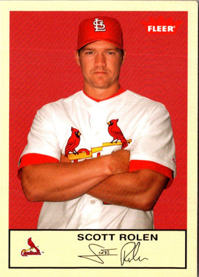 2005 Fleer Tradition Gray Backs Scott Rolen #171