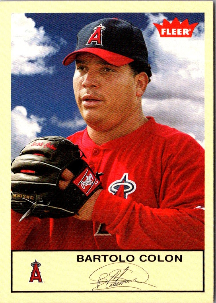 2005 Fleer Tradition Bartolo Colon