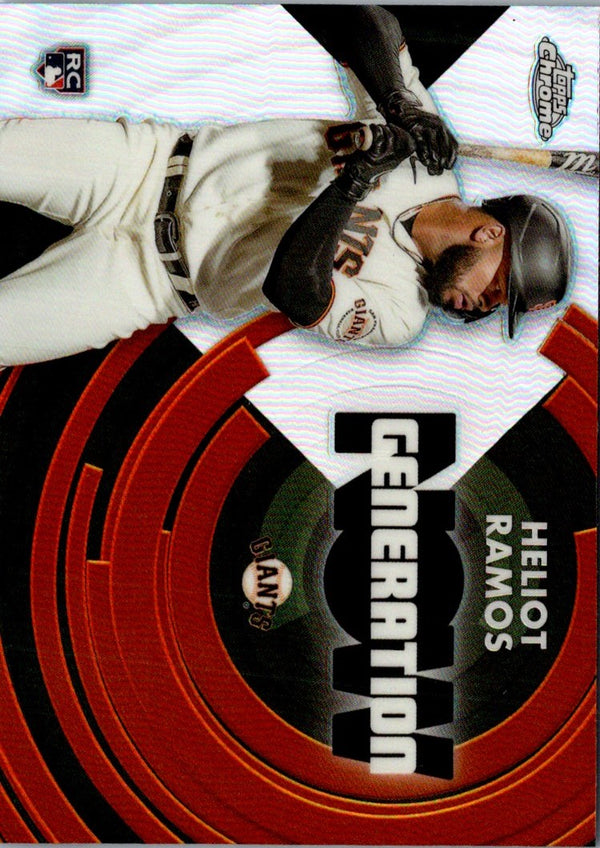 2022 Topps Chrome Update Generation Now Heliot Ramos #GNC-18