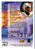 1996 Finest Shannon Sharpe #16