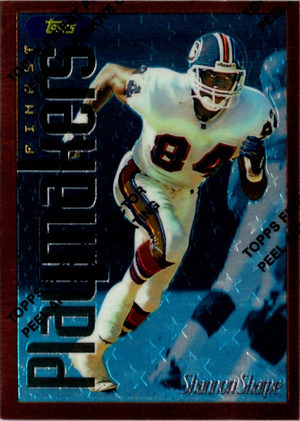 1996 Finest Shannon Sharpe #16