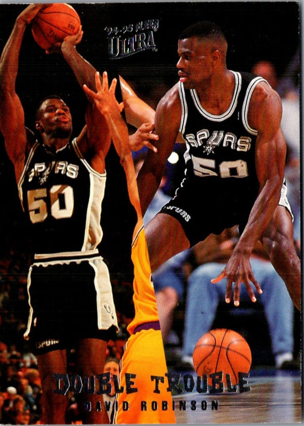 1994 Ultra Double Trouble David Robinson #8