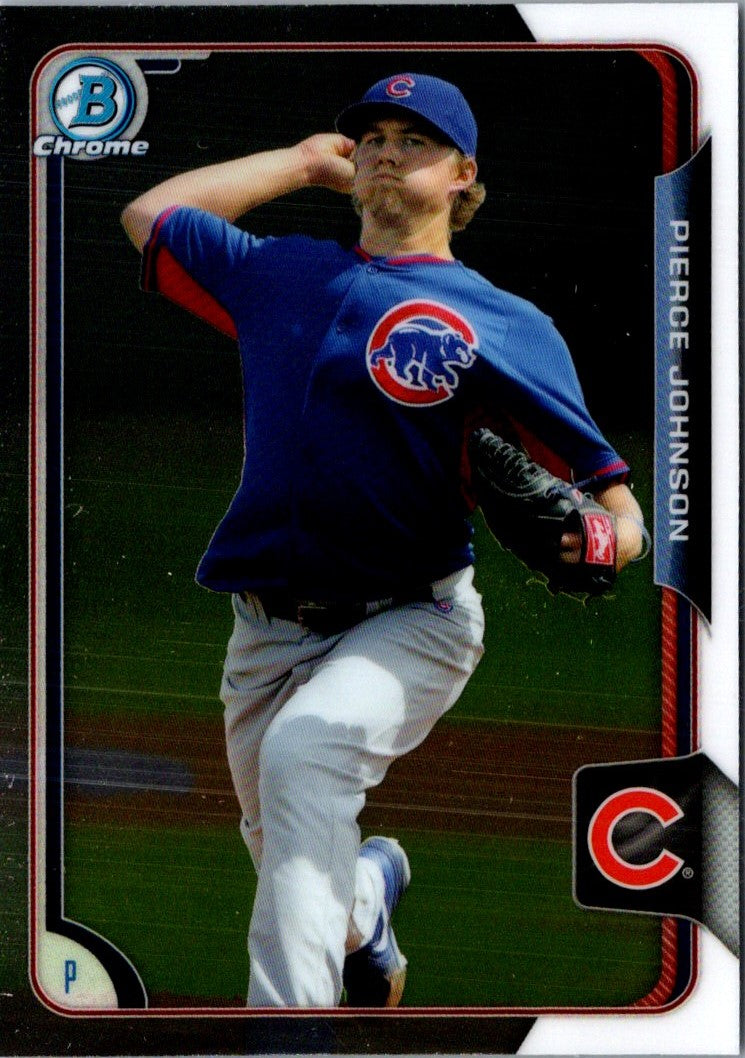 2015 Bowman Chrome Prospects Pierce Johnson