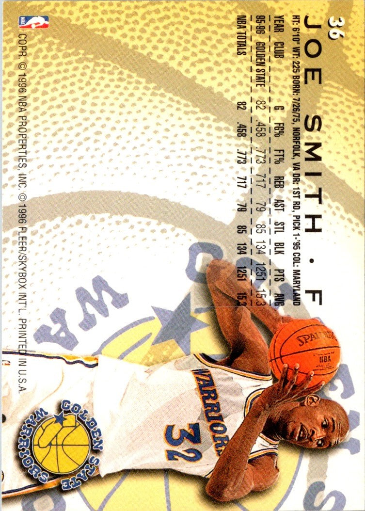 1996 Fleer Joe Smith