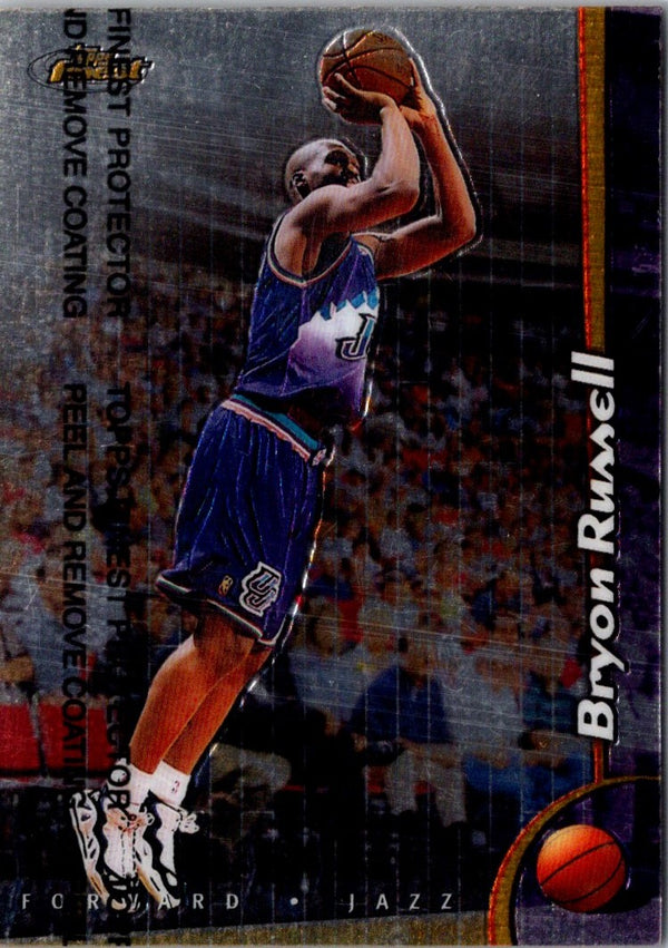 1998 Finest No Protector Bryon Russell #196