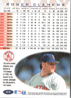 1996 Fleer Roger Clemens #25