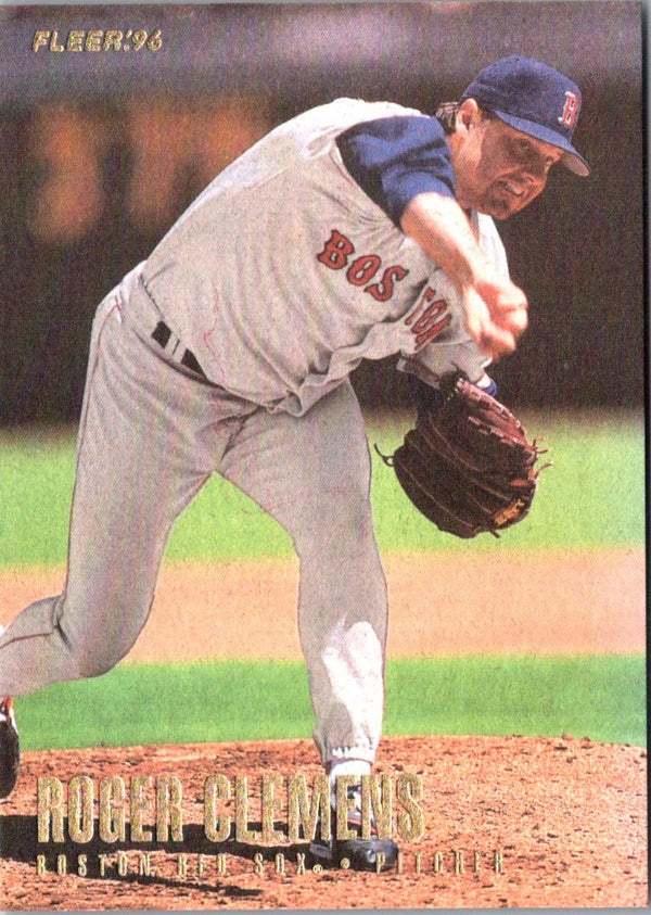 1996 Fleer Roger Clemens #25