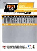 2003 Fleer Focus Jersey Edition Jason Kendall #135