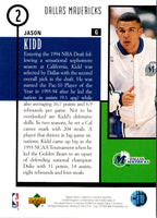 1994 Collector's Choice Draft Trade Jason Kidd #2