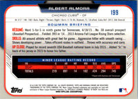 2015 Bowman Draft Picks & Prospects Chrome Albert Almora #199