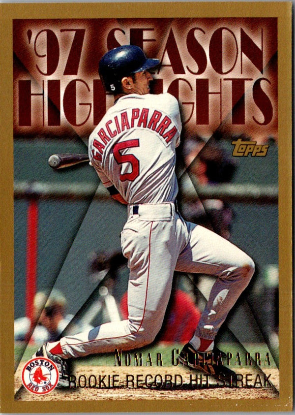 1998 Topps Minted in Cooperstown Nomar Garciaparra #268