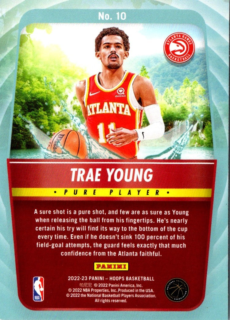 2022 Hoops Pure Players Trae Young