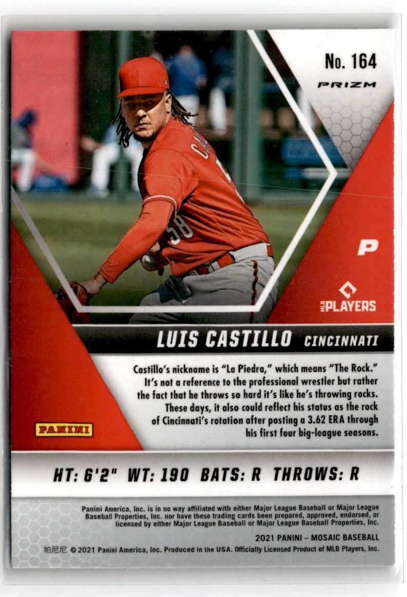 2021 Panini Mosaic Green Luis Castillo