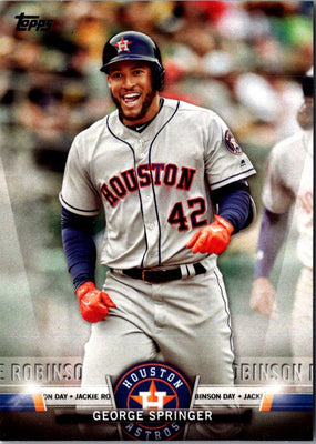 2018 Topps Salute George Springer #TS-9
