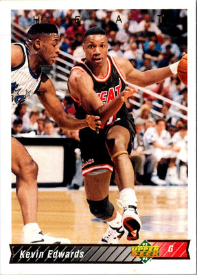 1992 Upper Deck Kevin Edwards #185
