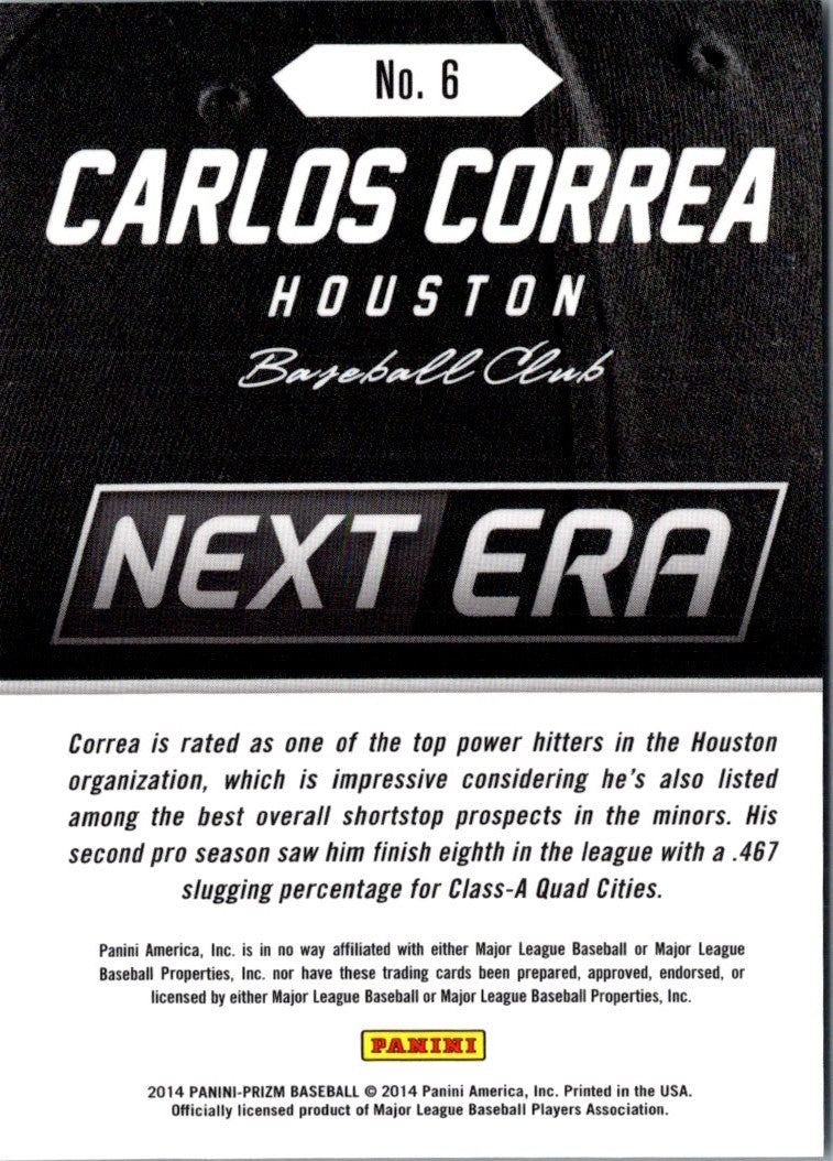 2014 Panini Prizm Next Era Carlos Correa