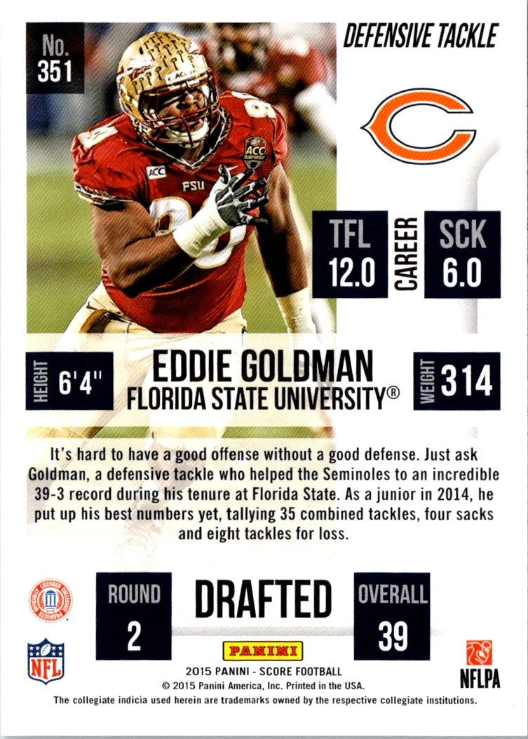 2015 Score Eddie Goldman