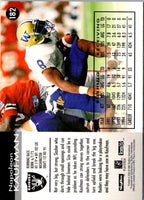 1995 SkyBox Impact Tyrone Wheatley #181 Rookie