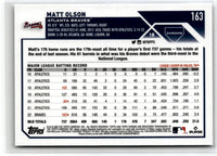 2023 Topps Chrome Matt Olson #163