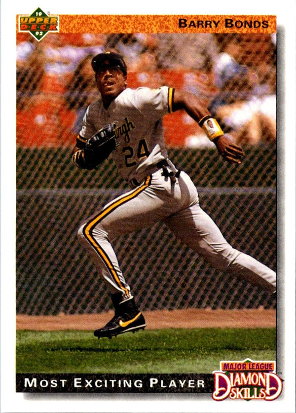 1992 Upper Deck Gold Hologram Barry Bonds #721