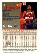 1997 Topps Rod Strickland