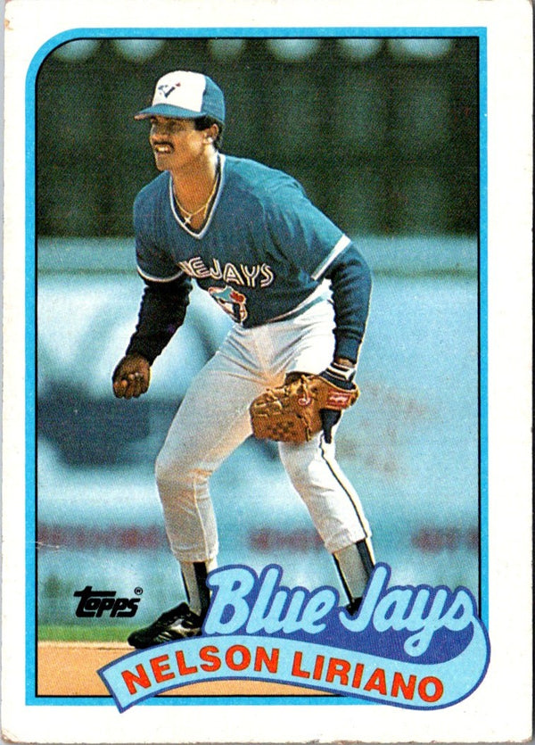 1989 Topps Nelson Liriano #776