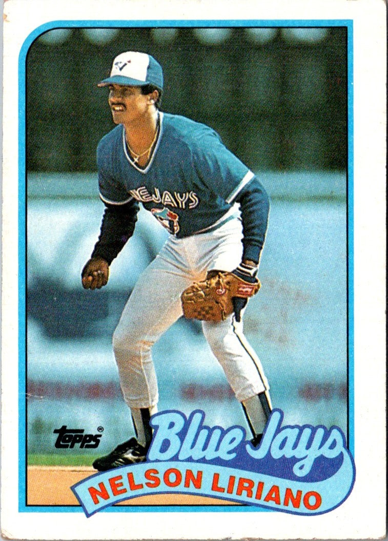 1989 Topps Nelson Liriano