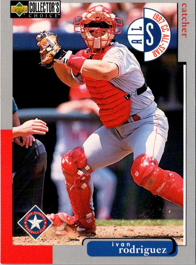 1998 Collector's Choice Texas Rangers Ivan Rodriguez