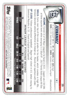 2020 Bowman Junior Fernandez #39 Rookie