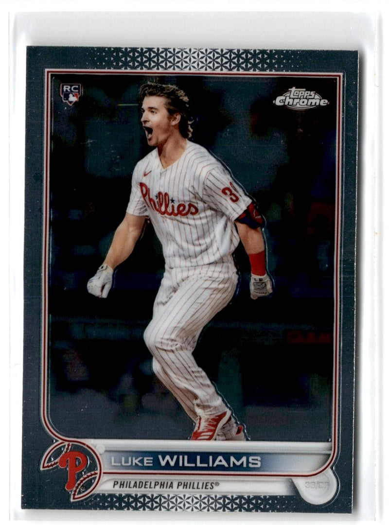 2022 Topps Chrome Luke Williams