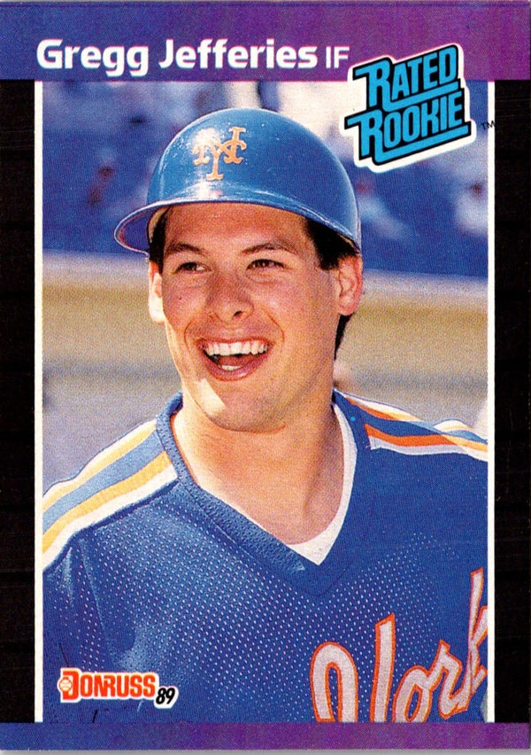 1989 Donruss Gregg Jefferies #35