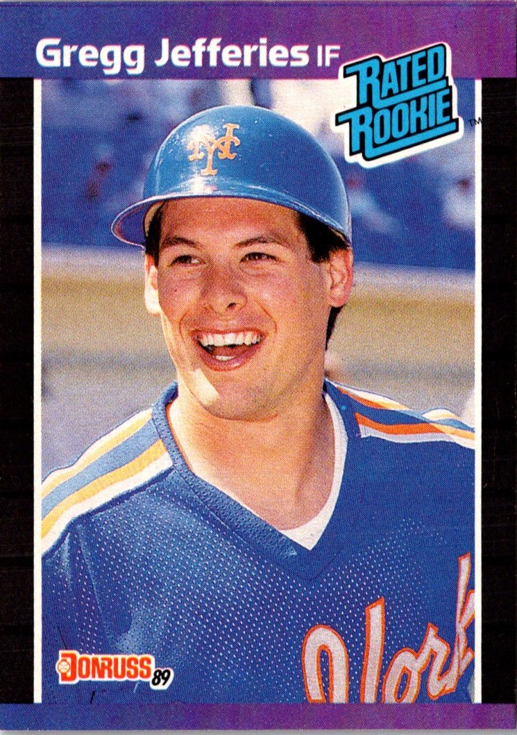 1989 Donruss Gregg Jefferies