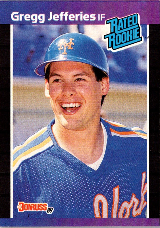 1989 Donruss Gregg Jefferies #35