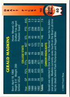 1992 Front Row Draft Picks Gerald Madkins #40
