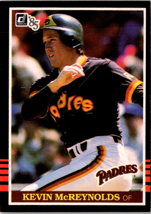 1985 Donruss Kevin McReynolds #139