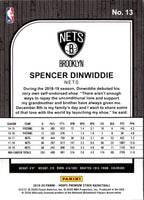 2019 Hoops Spencer Dinwiddie #13